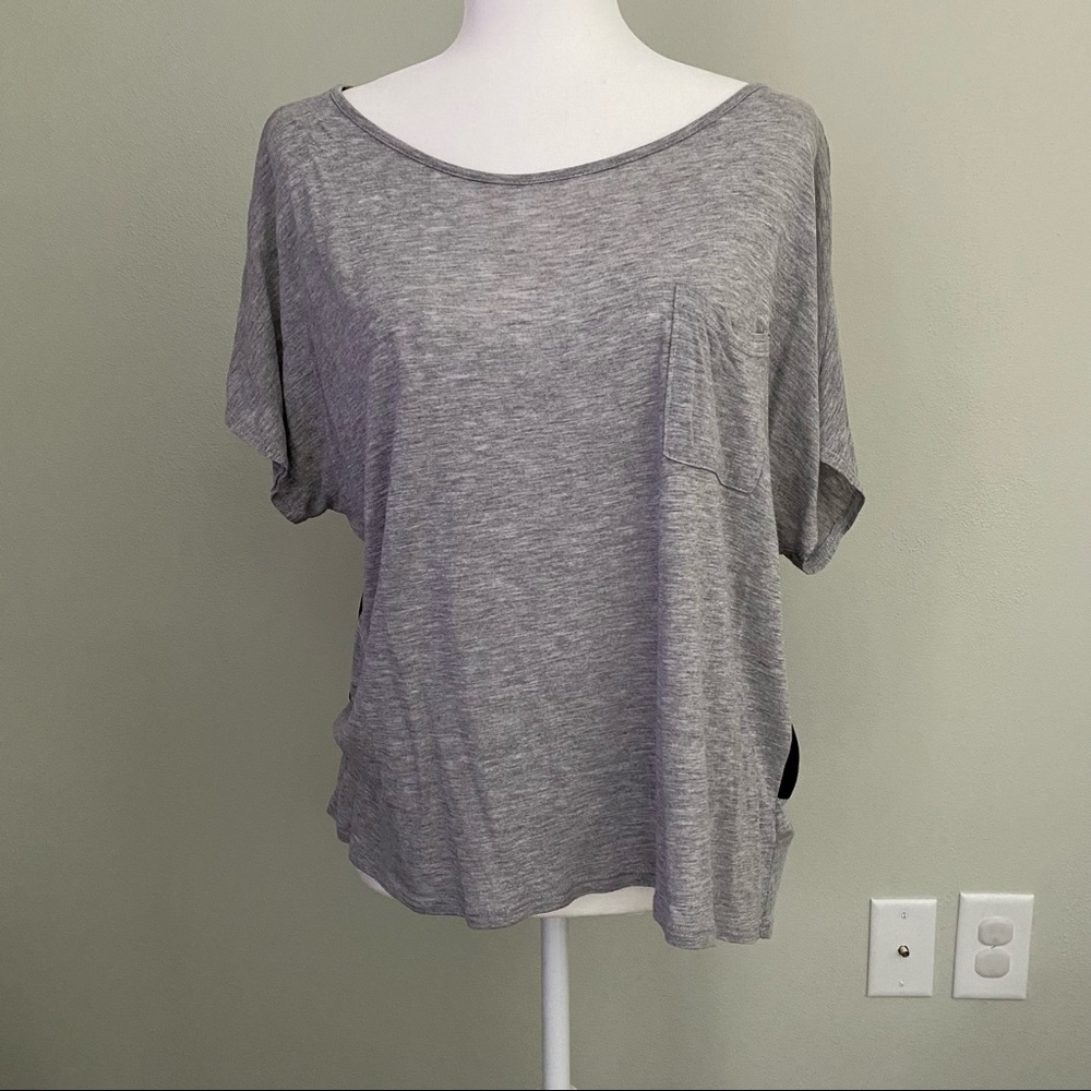 FOREVER 21 Tee with sheer detail on back